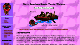 What Borderterrierrescue.com website looked like in 2017 (6 years ago)