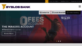 What Byblosbank.com.lb website looked like in 2017 (6 years ago)