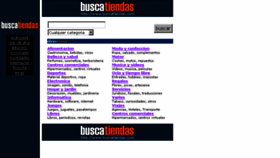 What Buscatiendas.com website looked like in 2017 (6 years ago)