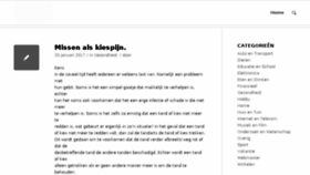 What Biologischbuitenland.nl website looked like in 2017 (6 years ago)