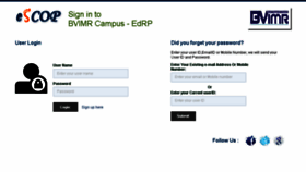 What Bvimrcampus.com website looked like in 2017 (6 years ago)