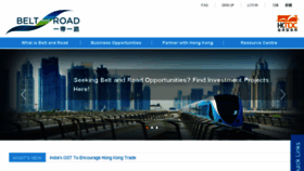 What Beltandroad.hktdc.com website looked like in 2017 (6 years ago)
