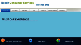 What Beechconsumerservices.co.uk website looked like in 2017 (6 years ago)