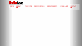 What Bellalucelighting.com.au website looked like in 2017 (8 years ago)