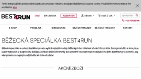 What Best4run.cz website looked like in 2017 (6 years ago)