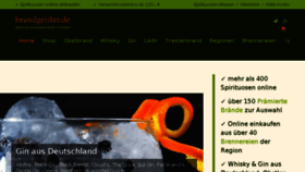 What Brandgeister.de website looked like in 2017 (6 years ago)
