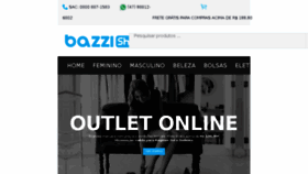 What Bazzishop.com website looked like in 2017 (6 years ago)