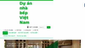 What Beptuvietnam.com.vn website looked like in 2017 (6 years ago)