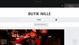 What Butiknille.dk website looked like in 2017 (6 years ago)