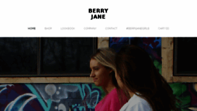 What Berryjaneusa.com website looked like in 2017 (6 years ago)