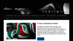 What Balonesymujeres.com website looked like in 2017 (6 years ago)