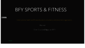 What Bfysportsnfitness.com website looked like in 2017 (7 years ago)