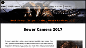 What Bestsewercamera.com website looked like in 2017 (6 years ago)