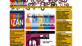 What Bolunta.org website looked like in 2017 (6 years ago)