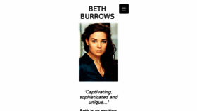 What Bethburrows.com website looked like in 2017 (6 years ago)