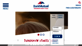 What Bankmutual.com website looked like in 2017 (6 years ago)