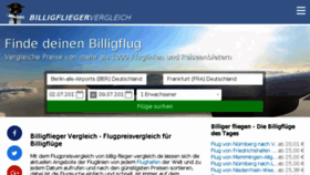 What Billig-flieger-vergleich.de website looked like in 2017 (6 years ago)