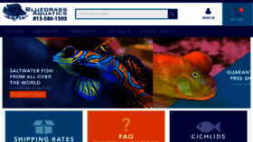 What Bluegrassaquatics.com website looked like in 2017 (6 years ago)