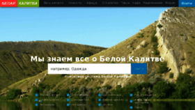What Bksity.ru website looked like in 2017 (6 years ago)