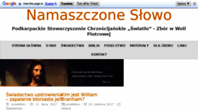 What Branham.pl website looked like in 2017 (6 years ago)