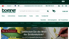 What Boesner.ch website looked like in 2017 (6 years ago)