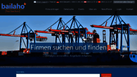 What Bailaho.at website looked like in 2017 (7 years ago)