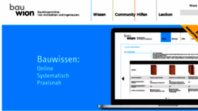 What Bauwion.de website looked like in 2017 (6 years ago)