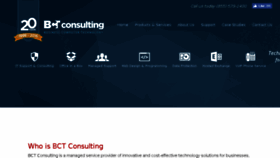 What Bctconsulting.com website looked like in 2017 (6 years ago)