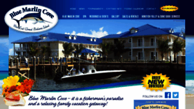 What Bluemarlincove.com website looked like in 2017 (6 years ago)