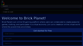 What Brickplanet.com website looked like in 2017 (6 years ago)