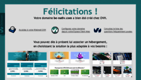 What Be-nativ.com website looked like in 2017 (7 years ago)