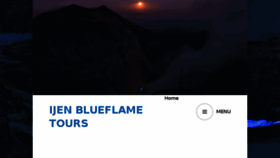 What Blueflametour.com website looked like in 2017 (6 years ago)