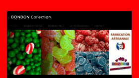 What Bonboncollection.fr website looked like in 2017 (6 years ago)
