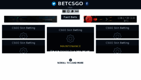 What Betcsgo.org website looked like in 2017 (6 years ago)