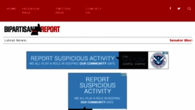 What Bipartisanreport.com website looked like in 2017 (6 years ago)