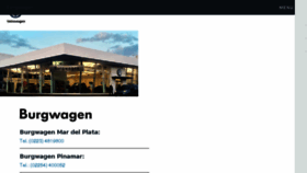 What Burgwagen.com.ar website looked like in 2017 (6 years ago)