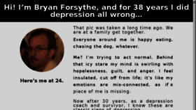 What Bryanforsythe.com website looked like in 2017 (6 years ago)