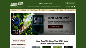 What Birdcontrolpro.com website looked like in 2017 (6 years ago)