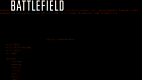 What Battlefield.com website looked like in 2017 (6 years ago)