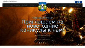 What Belayavezha.by website looked like in 2017 (6 years ago)