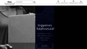 What Batz.hu website looked like in 2017 (6 years ago)