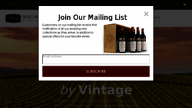 What Benchmarkwine.com website looked like in 2017 (6 years ago)