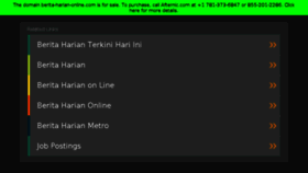 What Berita-harian-online.com website looked like in 2017 (6 years ago)