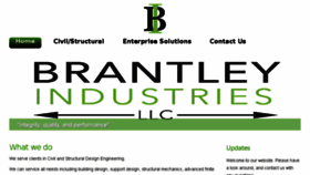 What Brantleyindustries.com website looked like in 2017 (6 years ago)