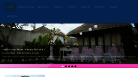 What Balishukawedding.com website looked like in 2017 (6 years ago)