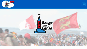 What Bougetoneglise.fr website looked like in 2017 (6 years ago)