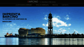 What Barcinoweb.es website looked like in 2017 (6 years ago)