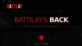 What Battilay.net website looked like in 2017 (6 years ago)