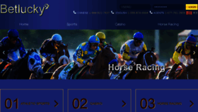 What Betlucky168.ag website looked like in 2017 (6 years ago)