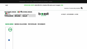 What B-exit.it website looked like in 2017 (6 years ago)
